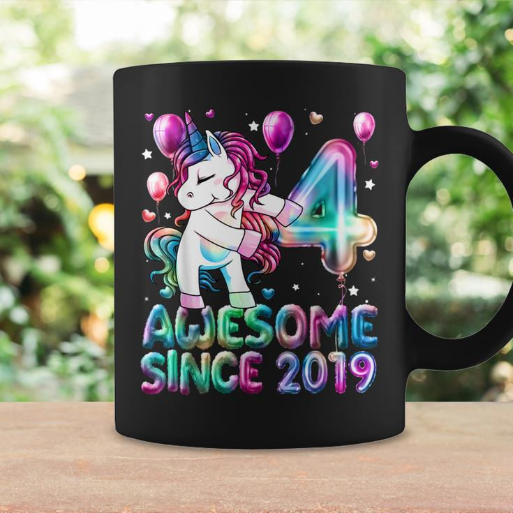 4 Years Old Unicorn Flossing 4Th Birthday Girl Unicorn Party V5 Coffee Mug Gifts ideas