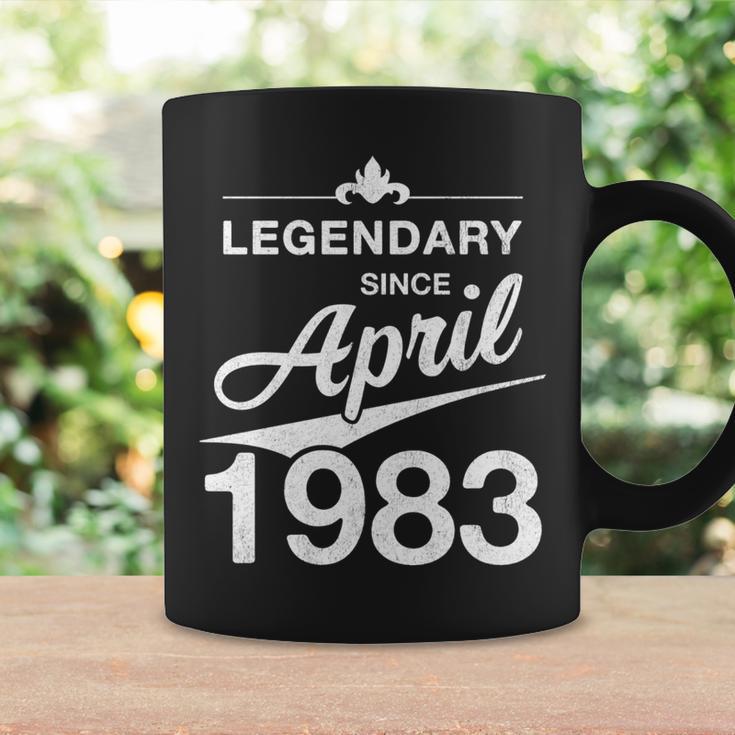 40 Geburtstag 40 Jahre Alt Legendär Seit April 1983 V3 Tassen Geschenkideen