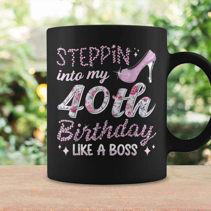 40 Years Steppin Into My 40Th Birthday Coffee Mug Gifts ideas