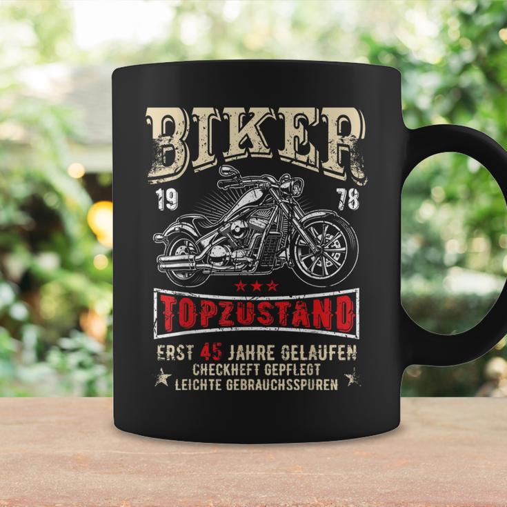 45. Geburtstag Motorrad Tassen 1978 Vintage Biker Herren Geschenkideen