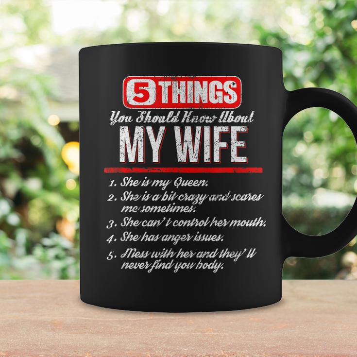 5 Things You Should Know About My Wife Best Funny Coffee Mug Gifts ideas