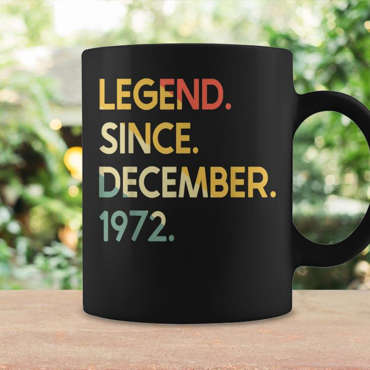 50 Jahre Vintage Legend Seit Dezember 1972 50 Geburtstag Tassen Geschenkideen