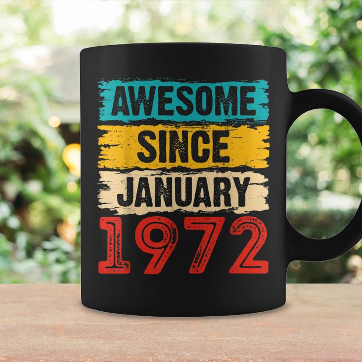 51 Year Old Awesome Since Januar 1972 51 Geburtstag Geschenke Tassen Geschenkideen