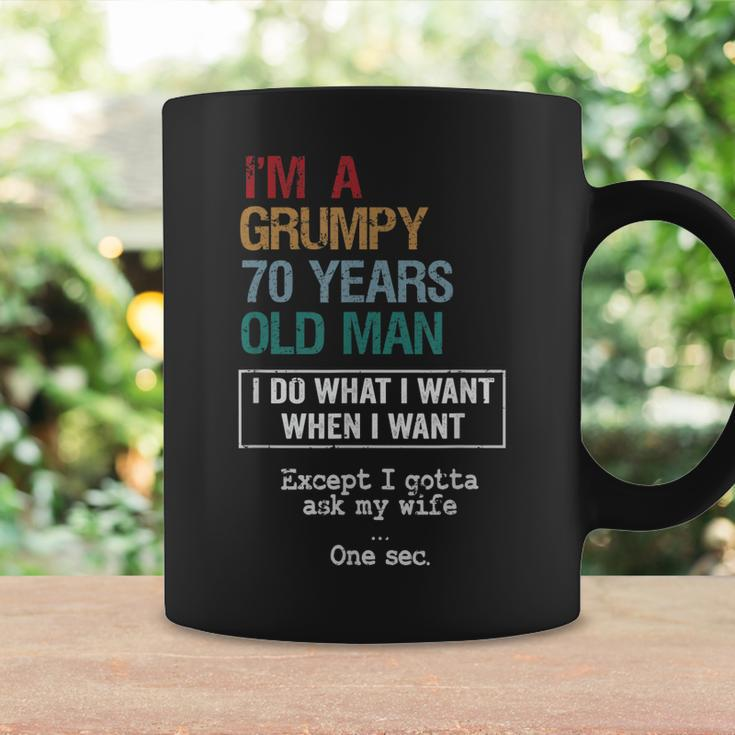 70 Years Grumpy Old Man Funny Birthday Coffee Mug Gifts ideas