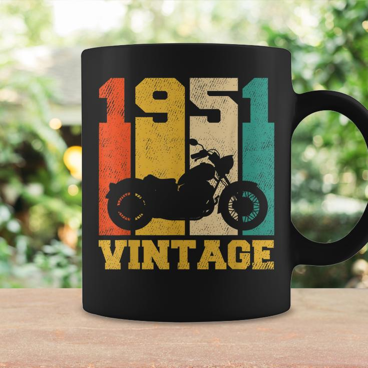 70 Years Old Gifts Vintage 1951 Motorcycle 70Th Birthday Coffee Mug Gifts ideas