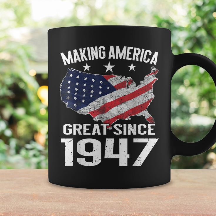 72Nd Birthday Gift Making America Great Since 1947 Usa Shirt Coffee Mug Gifts ideas