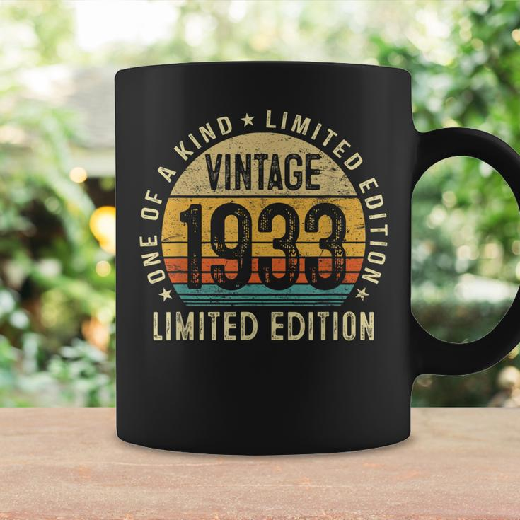 90 Year Old Gift Vintage 1933 90Th Birthday Gift Men Women Coffee Mug Gifts ideas