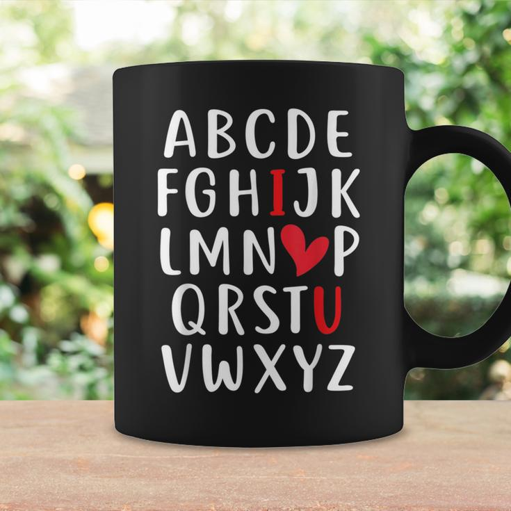Abc Chalk Alphabet I Love You English Teacher Valentines Day V6 Coffee Mug Gifts ideas