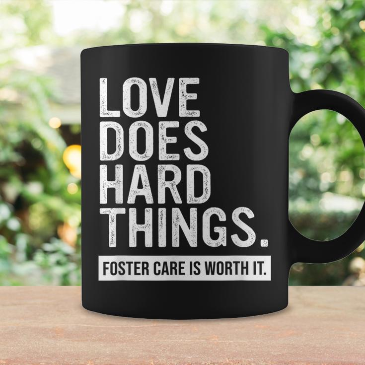 Adoption Day Love Does Hard Things Foster Care Awareness Coffee Mug Gifts ideas