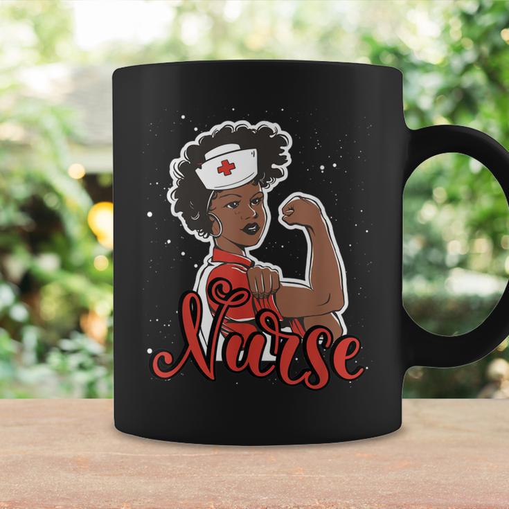 African American Nurse Registered Nurse Melanin Queen Coffee Mug Gifts ideas