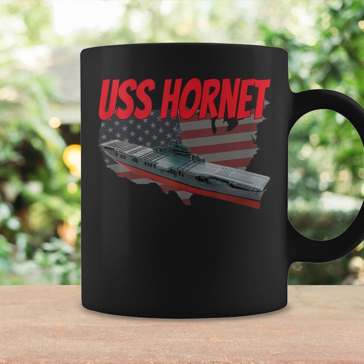 Aircraft Carrier Uss Hornet Cvs-12 Veterans Grandpa Dad Son Coffee Mug Gifts ideas
