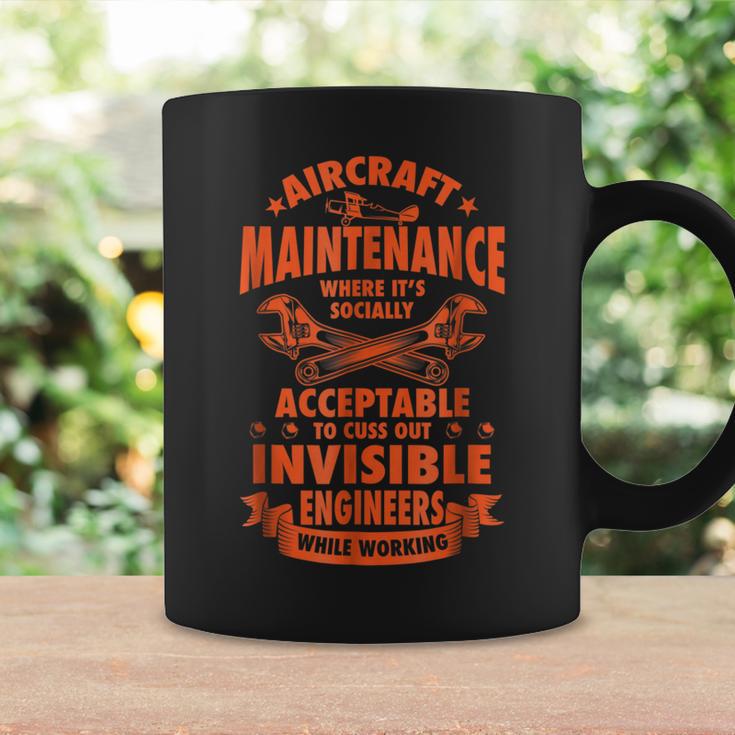 Aircraft Mechanic Funny Gift Aviation Airplane Coffee Mug | Mazezy DE
