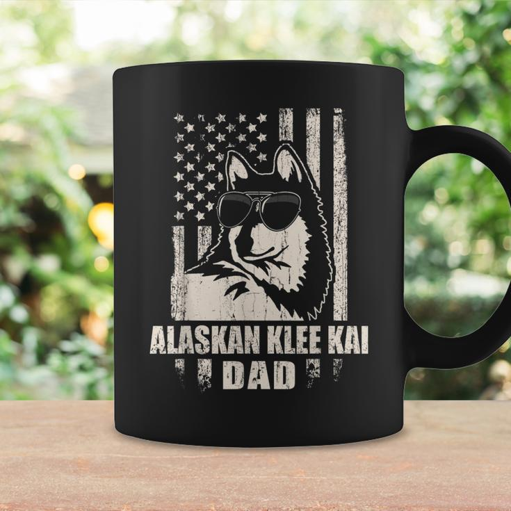Alaskan Klee Kai Dad Cool Vintage Retro Proud American Coffee Mug Gifts ideas
