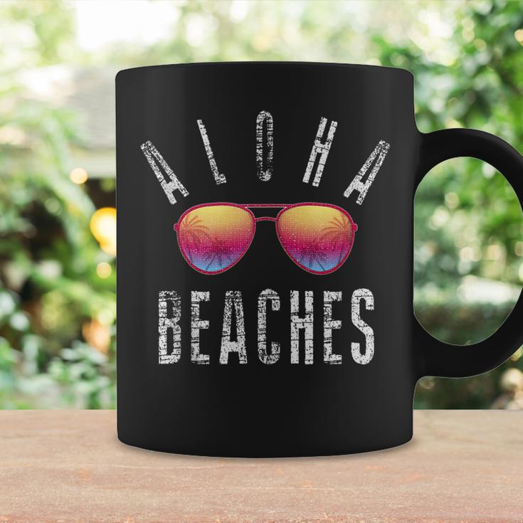 Aloha Beaches Summer Beach Lovers Hawaii Hawaiian Vacation Coffee Mug Gifts ideas