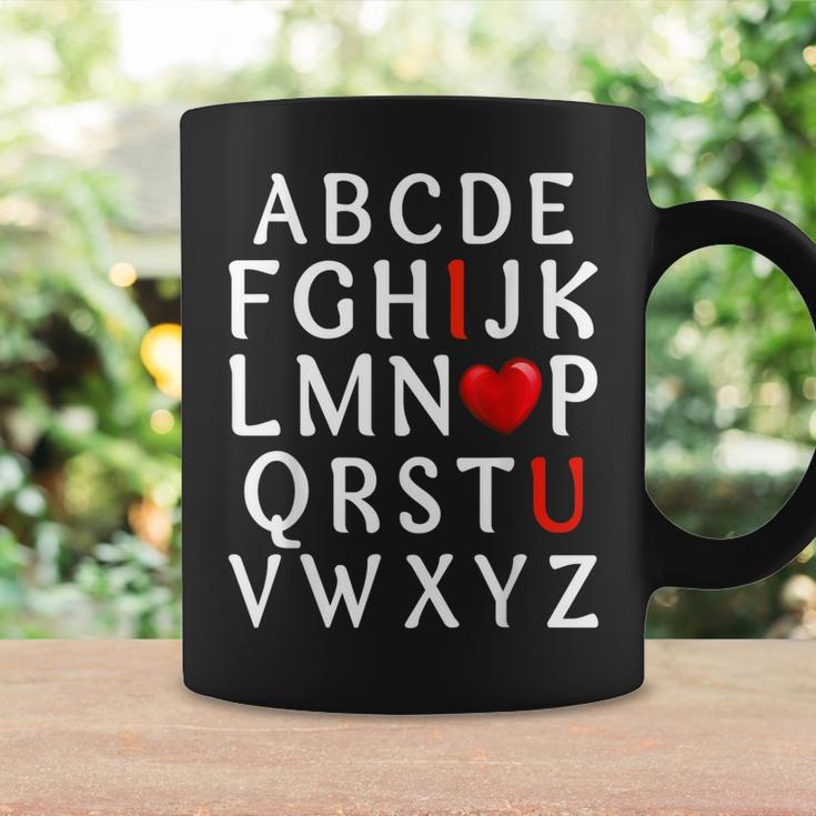 Alphabet Abc I Love You Valentines Day Heart Gifts Him Her Coffee Mug Gifts ideas