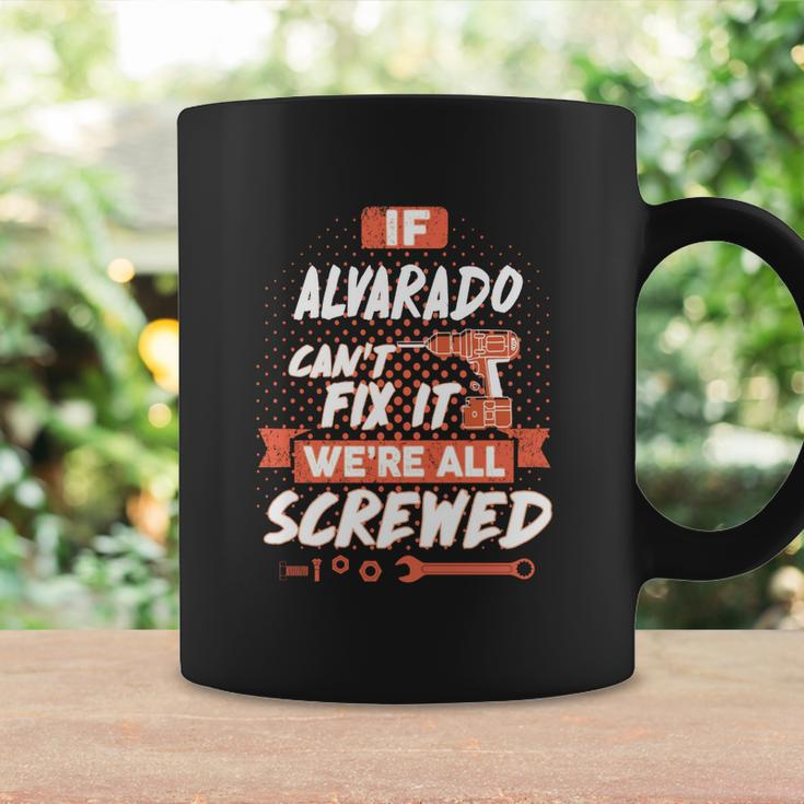 Alvarado Name Alvarado Family Name Crest Coffee Mug Gifts ideas