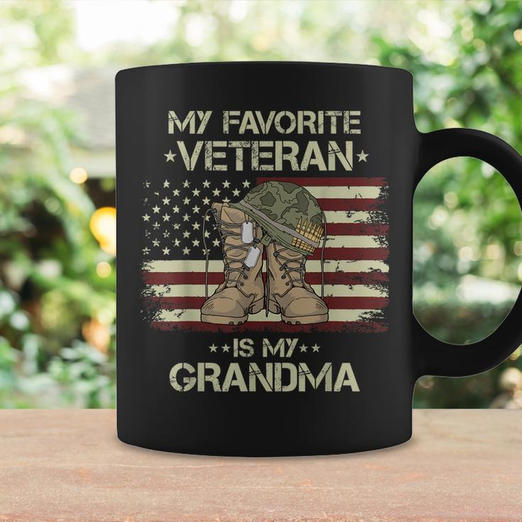 Army Veterans Day My Favorite Veteran Is My Grandma Kids Coffee Mug Gifts ideas