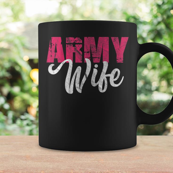 Army Wife Military Soldier Veterans Day Vintage Gift For Womens Coffee Mug Gifts ideas