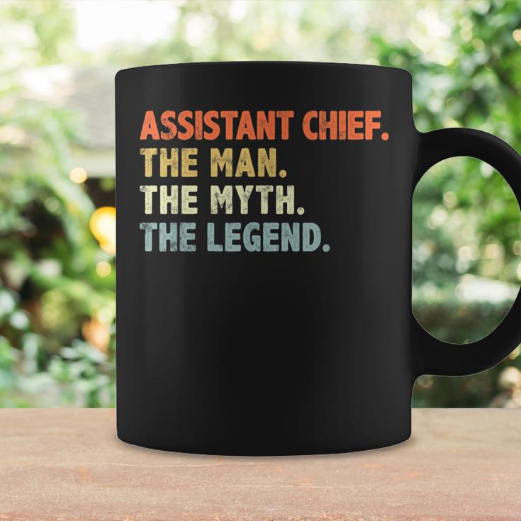Assistant Fire Chief Man The Myth Legend Gifts Firefighter Coffee Mug Gifts ideas
