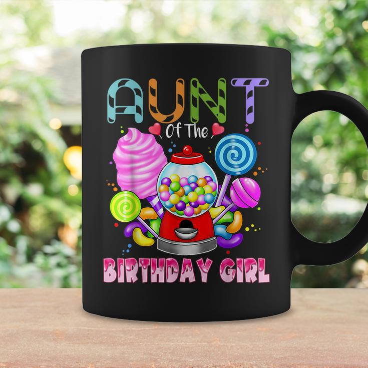 Aunt Of The Birthday Girl Candyland Candy Birthday Party Coffee Mug Gifts ideas
