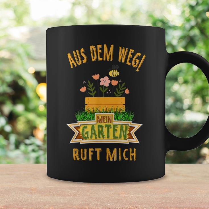 Aus Dem Weg Mein Garten Ruft Gärtner Gartenliebhaber Tassen Geschenkideen