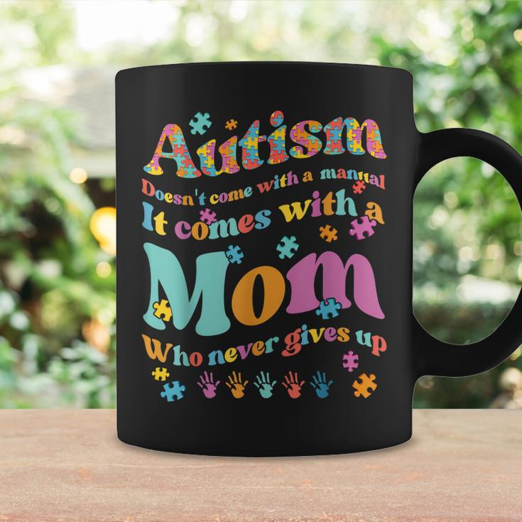 Autism Mom Life Autism Awareness Month Mama Autistic Vintage Coffee Mug Gifts ideas