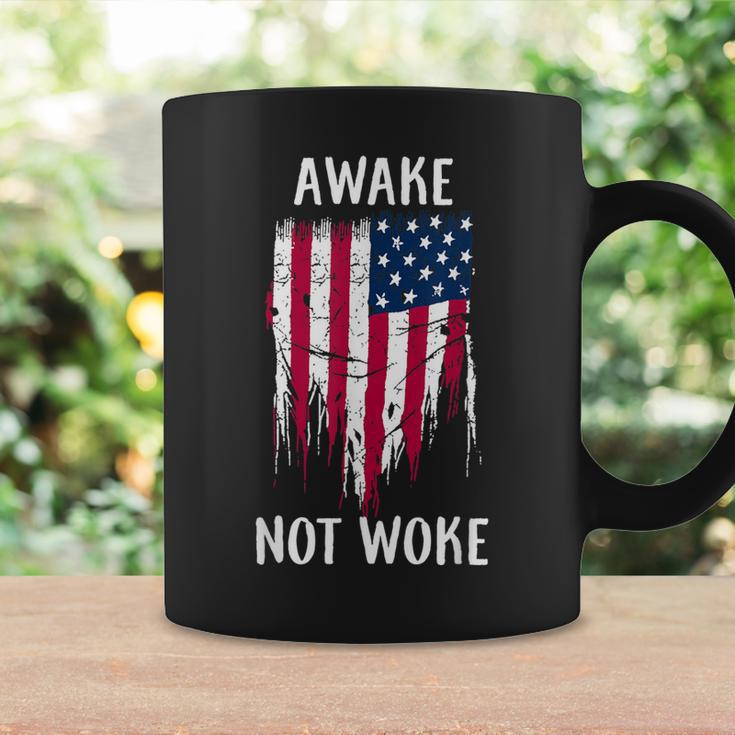 Awake Not Woke Anti Censorship Cancel Culture Coffee Mug Gifts ideas