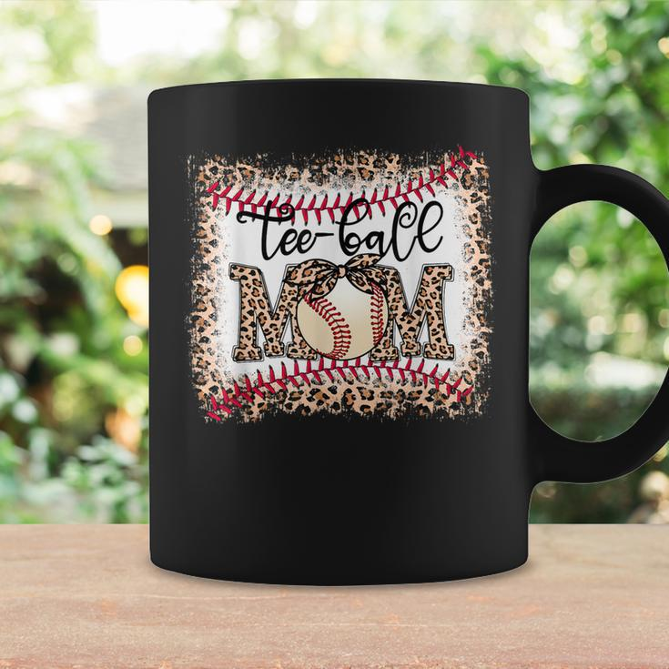 Ball Mom Leopard Funny Tball Mom Baseball Mothers Day Coffee Mug Gifts ideas