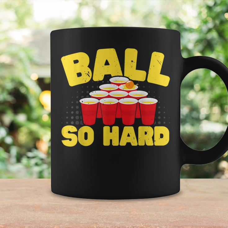 Ball So Hard Alkohol Trinkspiel Beer Pong Tassen Geschenkideen