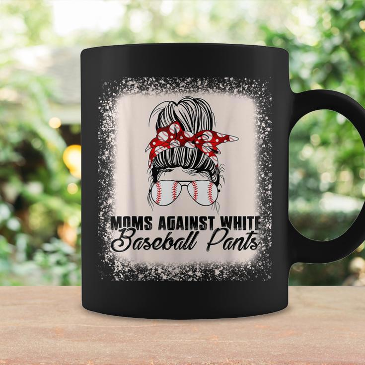 Baseball Mom - Moms Against White Baseball Pants Coffee Mug Gifts ideas