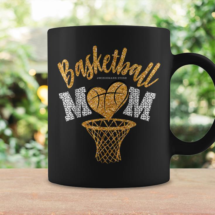 Basketball Mom Leopard Basketball Senior Mom 2023 Mother Day Coffee Mug Gifts ideas