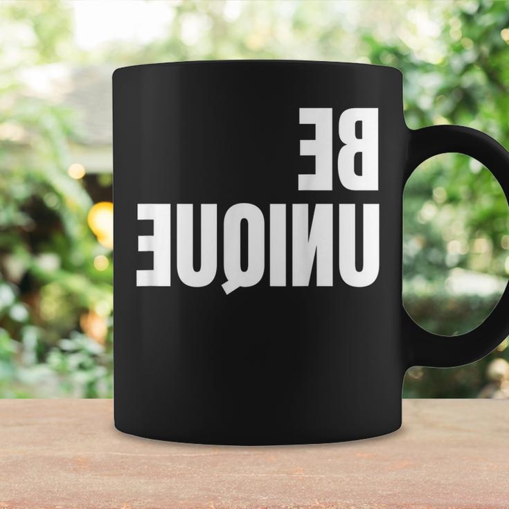 Be Unique Be You Mirror Image Positive Body Image Coffee Mug Gifts ideas