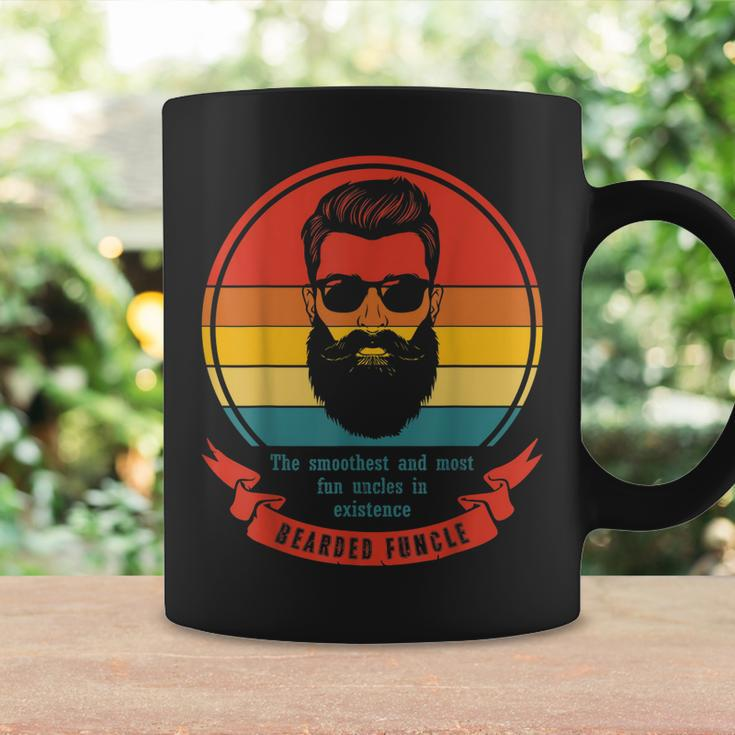 Bearded Funcle Funny Uncle Definition Distressed Vintage Coffee Mug Gifts ideas