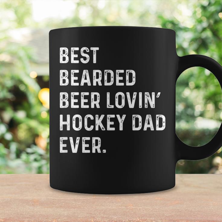 Best Bearded Beer Lovin Hockey Dad | Fathers Day Gift Gift For Mens Coffee Mug Gifts ideas