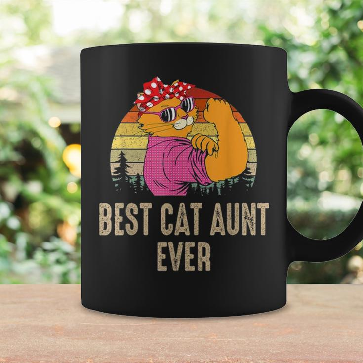 Best Cat Best Cat Aunt Ever Funny Cat Mom Mothers Day Coffee Mug Gifts ideas