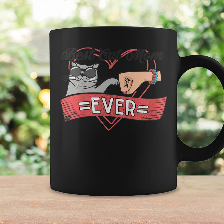 Best Cat Mom Ever Cute Heart Friends Forever Mothers Day Gif Coffee Mug Gifts ideas