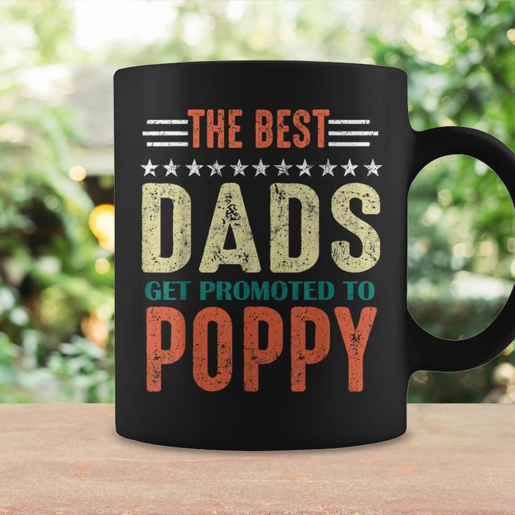 Best Dads Get Promoted To Poppy New Dad 2020 Coffee Mug Gifts ideas