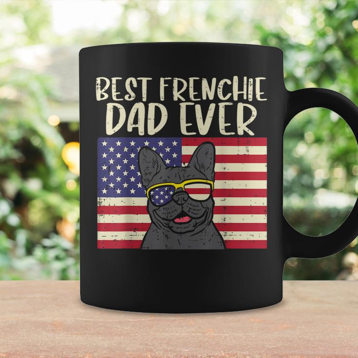 Best Frenchie Dad Ever Flag French Bulldog Patriot Dog Gift Gift For Mens Coffee Mug Gifts ideas