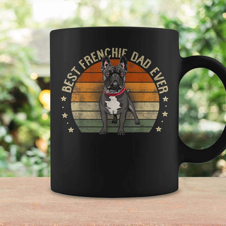 Best Frenchie Dad Ever Retro French Bulldog Gifts Dog Daddy Gift For Mens Coffee Mug Gifts ideas