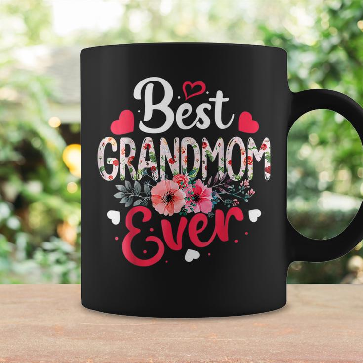 Best Grandmom Ever Funny Flower Mothers Day Clothing Coffee Mug Gifts ideas
