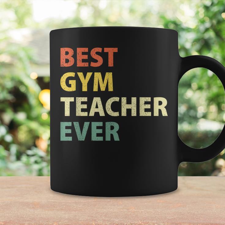 Best Gym Teacher Ever Retro Physical Education Gift Coffee Mug Gifts ideas
