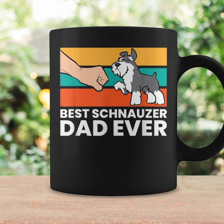 Best Schnauzer Dad Ever Mini Schnauzer Dad Coffee Mug Gifts ideas