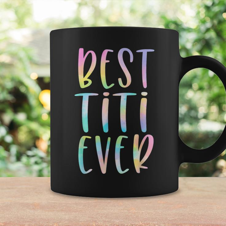 Best Titi Ever Gifts Aunt Mothers Day Tie Dye Coffee Mug Gifts ideas