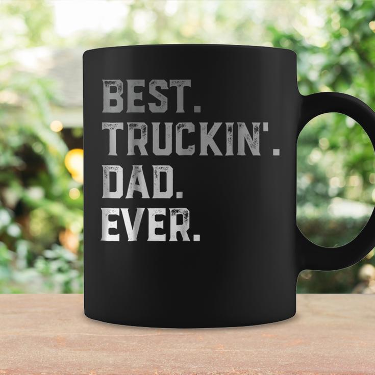 Best Truckin Dad Ever For MenFathers Day Coffee Mug Gifts ideas