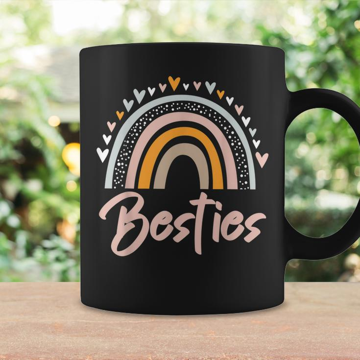 Besties Bff Heart Best Friends Bestie Coffee Mug Gifts ideas