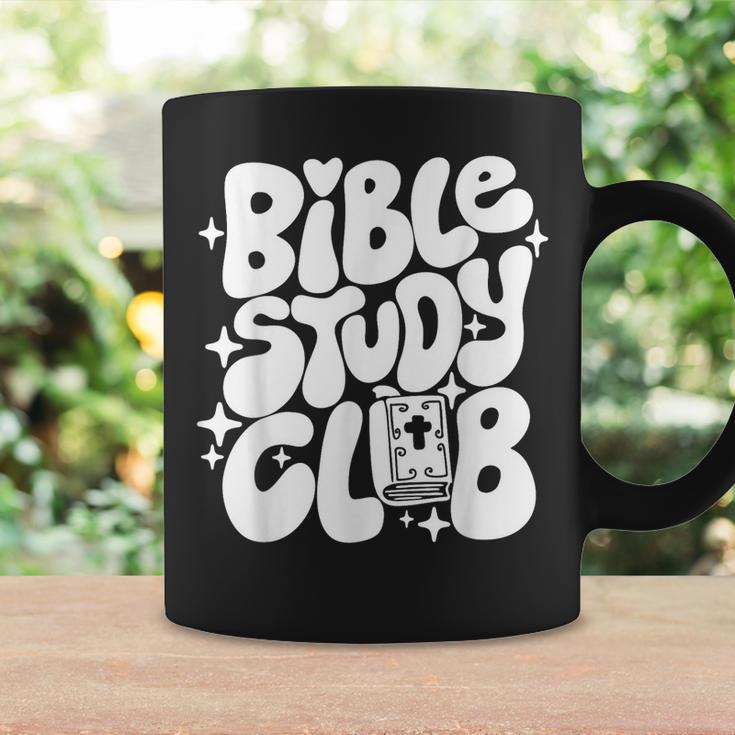 Bible Study Club Groovy Religious Christian Hippie Coffee Mug Gifts ideas