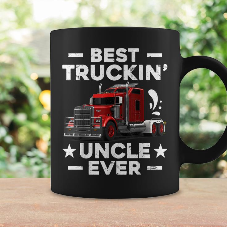 Big Rig Trucker Gift Men Best Truckin Uncle Ever Coffee Mug Gifts ideas
