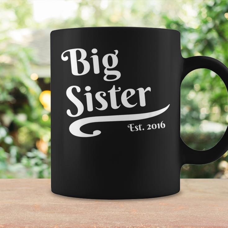 Big Sister Established 2016 Pregnancy Second Child Coffee Mug Gifts ideas