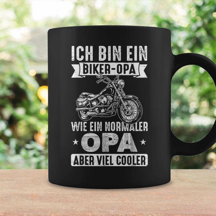 Biker-Opa Wie Normaler Opa Aber Viel Cooler Motorrad Tassen Geschenkideen