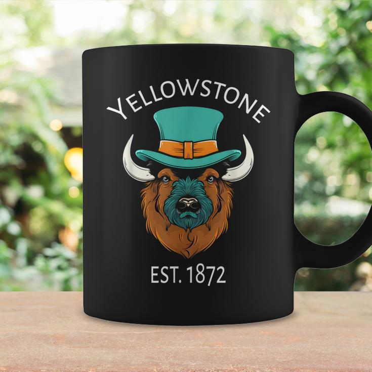 Bison Yellowstone National Park Established 1872 Coffee Mug Gifts ideas